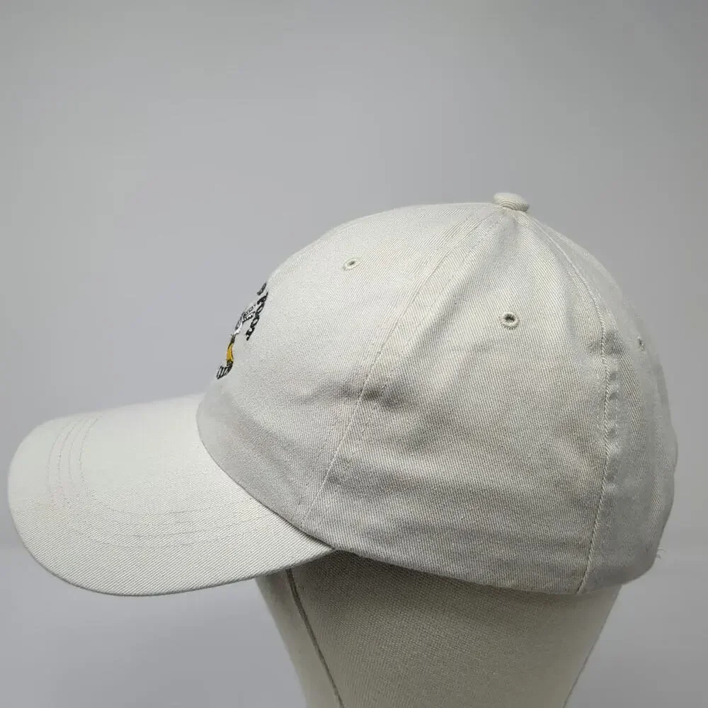 Ahead Winged Foot Golf Club Hat Baseball Cap Beige One Size Slideback Sports